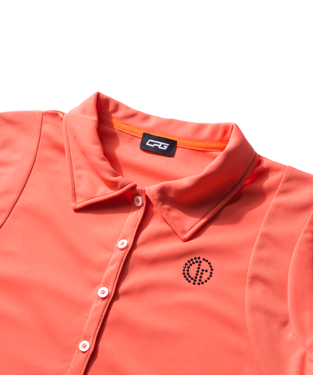 【Sample】フレンチフリルスリーブポロ WOMEN