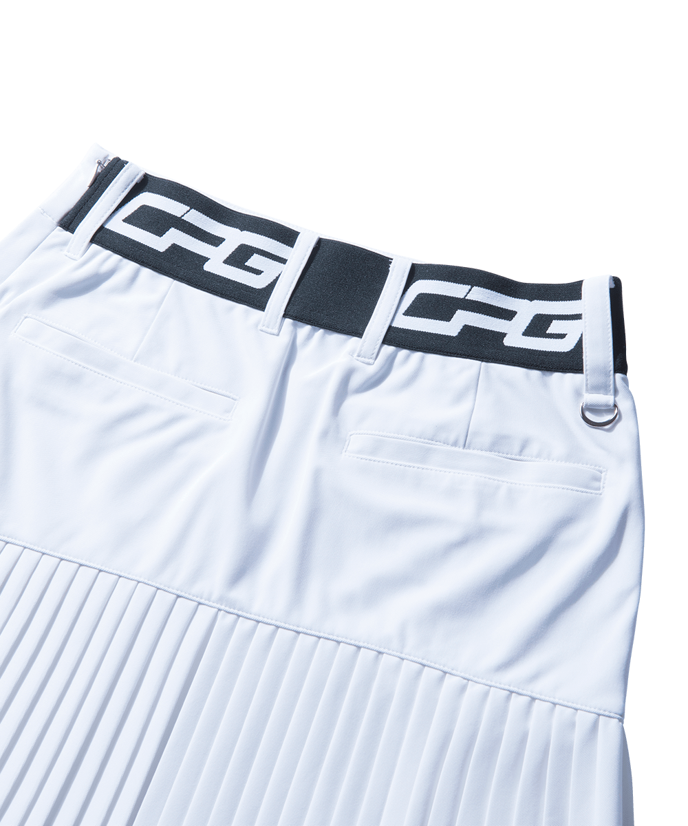 【Sample】ヘムプリーツスカート WOMEN