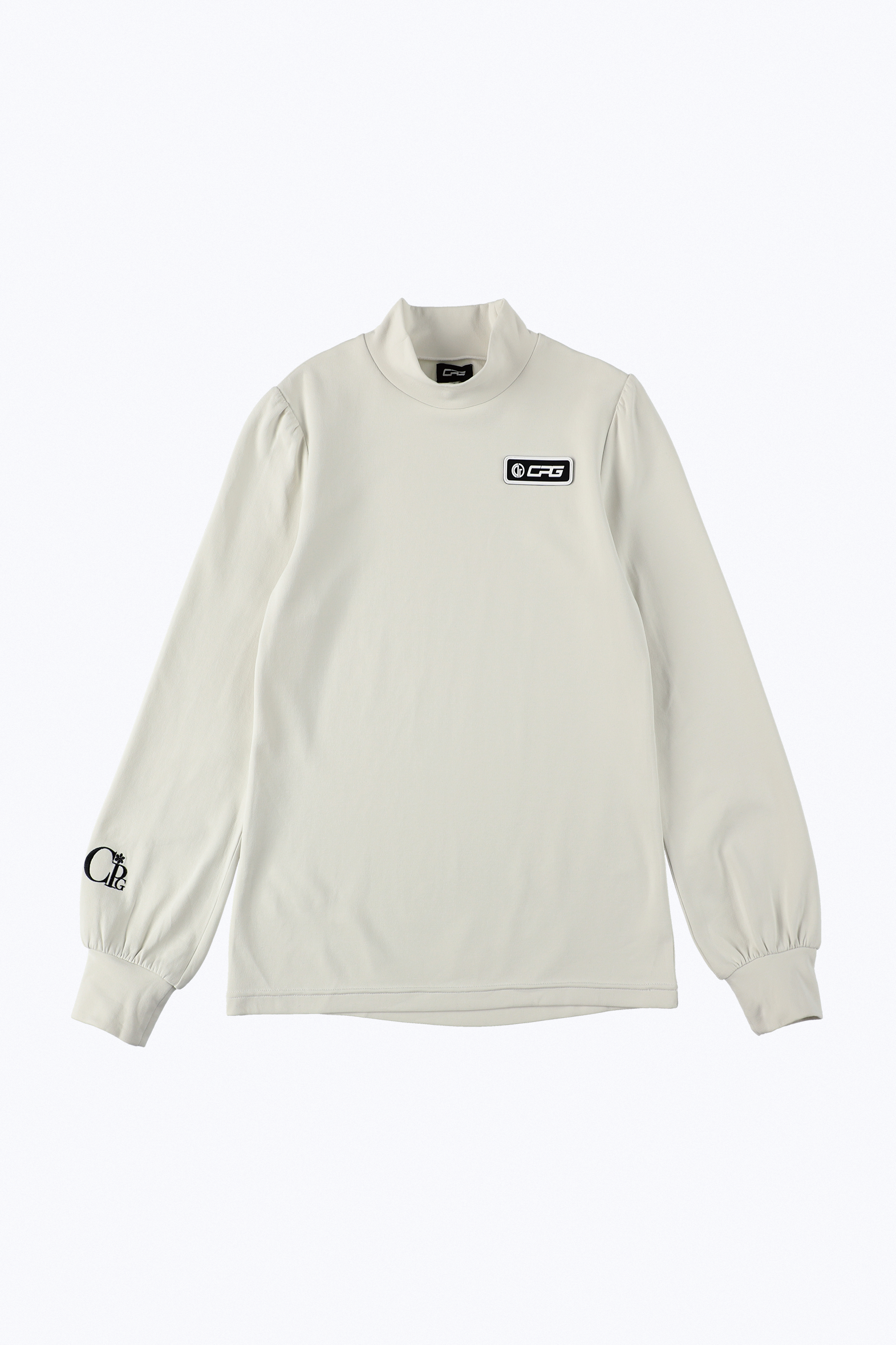 【Sample】バルーンスリーブモックネック