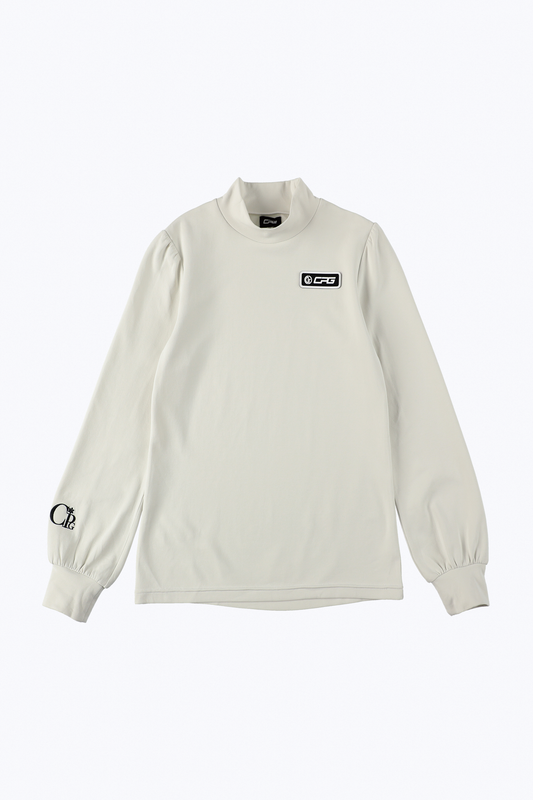 【Sample】バルーンスリーブモックネック