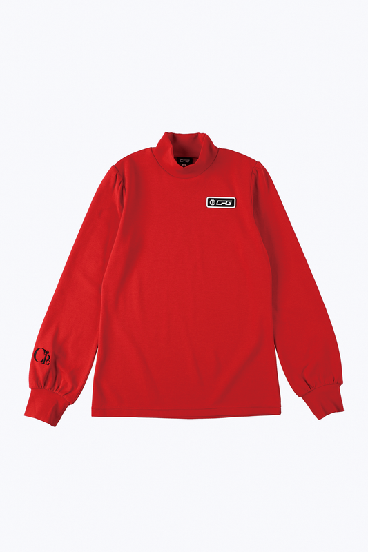 【Sample】バルーンスリーブモックネック