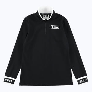 【Sample】ハイネックZIPラインモックネック