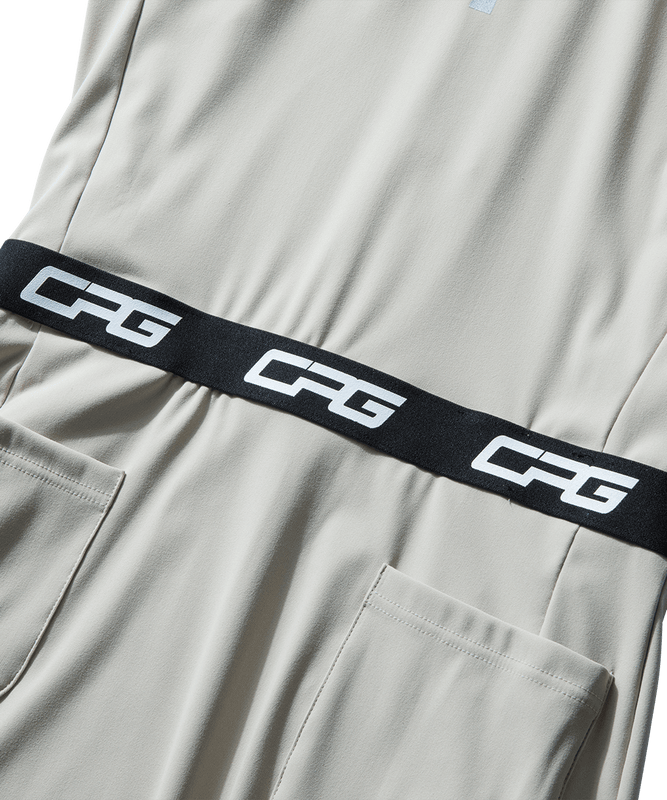 【Sample】ハーフジップスリーブレスワンピース　WOMEN