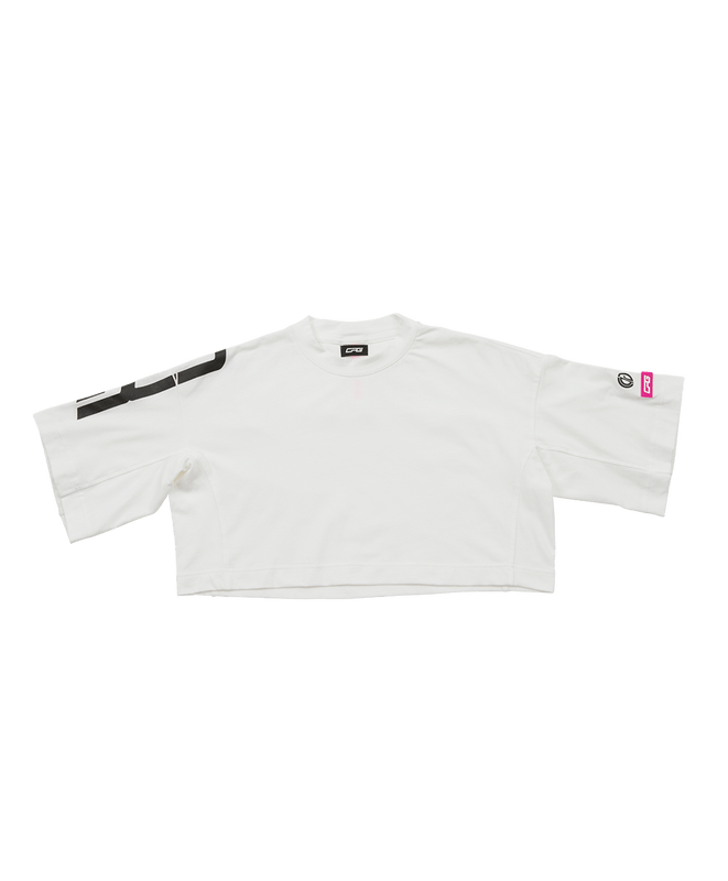 【Sample】ビッグロゴクロップドシャツ