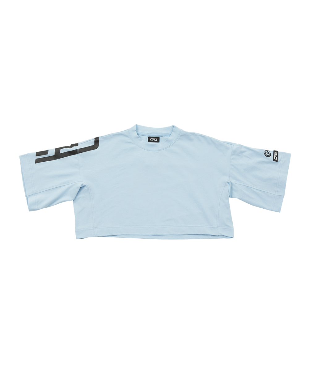 【Sample】ビッグロゴクロップドシャツ