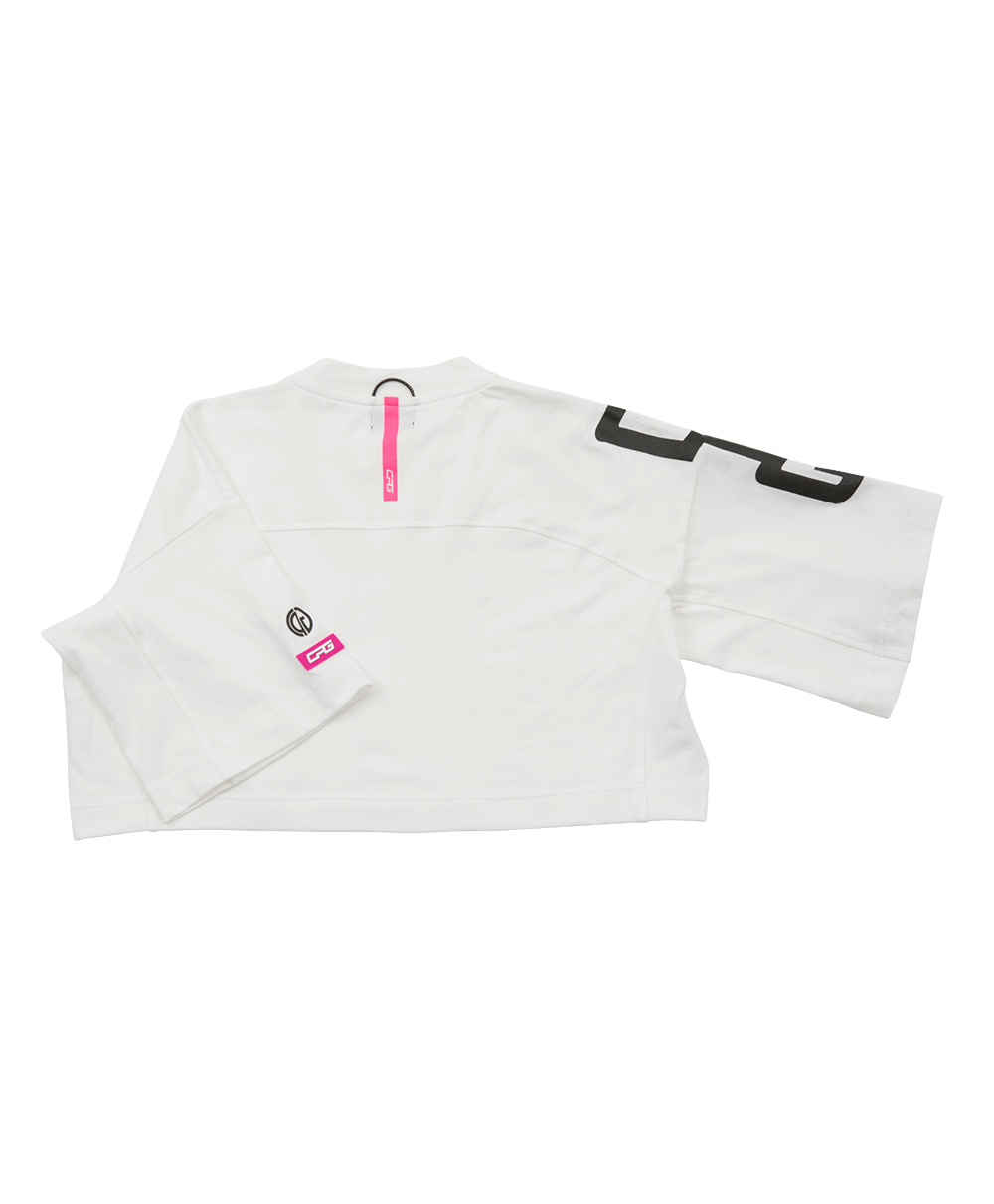 【Sample】ビッグロゴクロップドシャツ