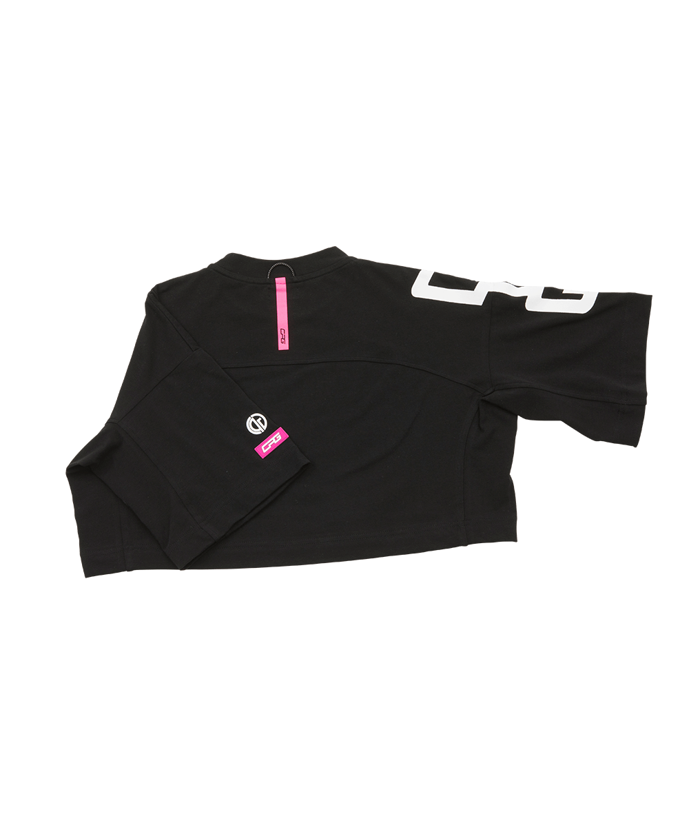 【Sample】ビッグロゴクロップドシャツ