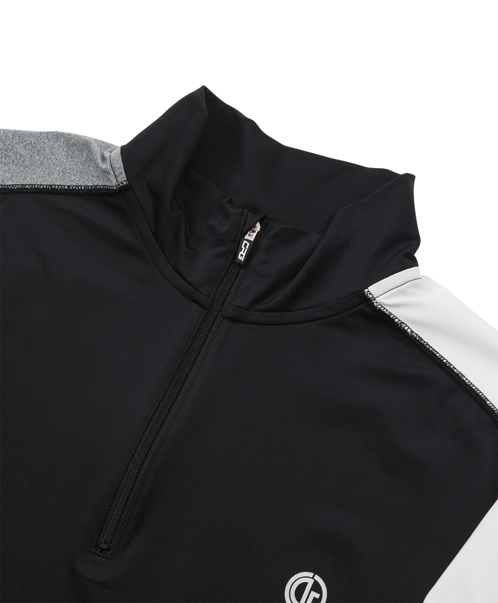 Zip-up long sleeve shirt（ジップアップロングスリーブシャツ）｜MEN