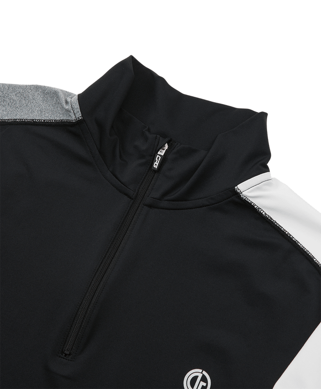 Zip-up long sleeve shirt(지퍼업 롱 슬리브 셔츠)｜MEN