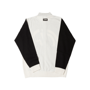 【Sample】Full Zipup Logo Motif Knit Blouzon | MENS | MEN