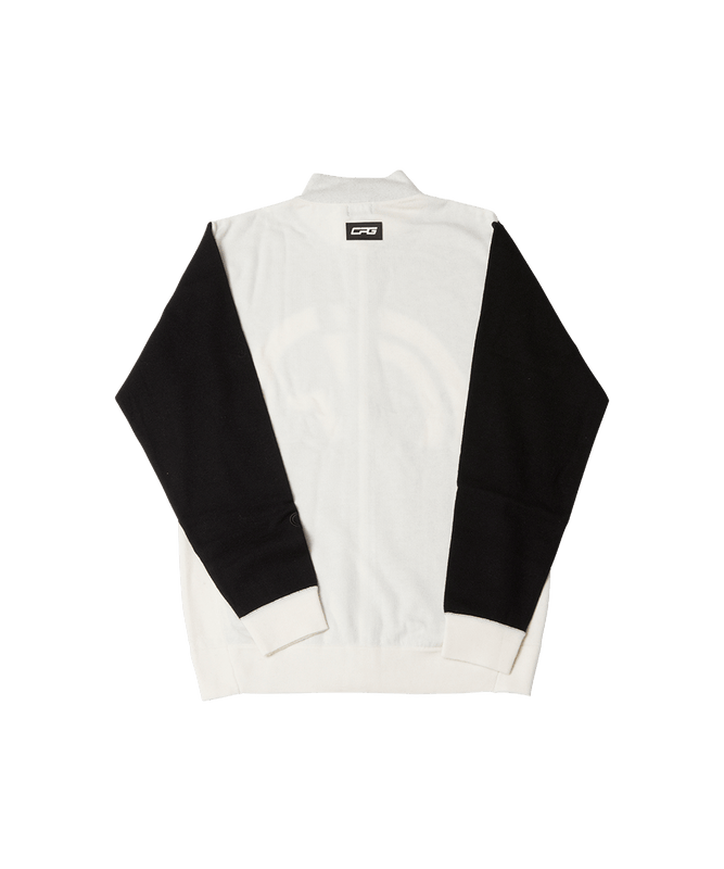 【Sample】Full Zipup Logo Motif Knit Blouzon | MENS | MEN