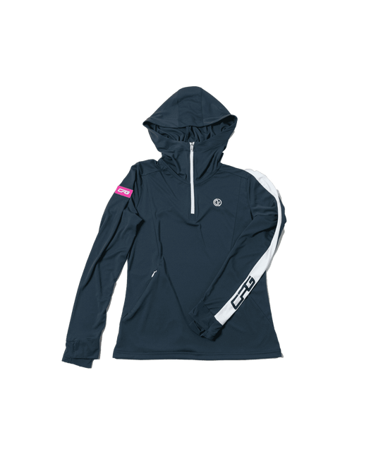 【Sample】Tight silhouette hoodie shirt | WOMEN