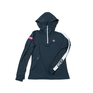 【Sample】Tight silhouette hoodie shirt | WOMEN