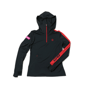 【Sample】Tight silhouette hoodie shirt | WOMEN