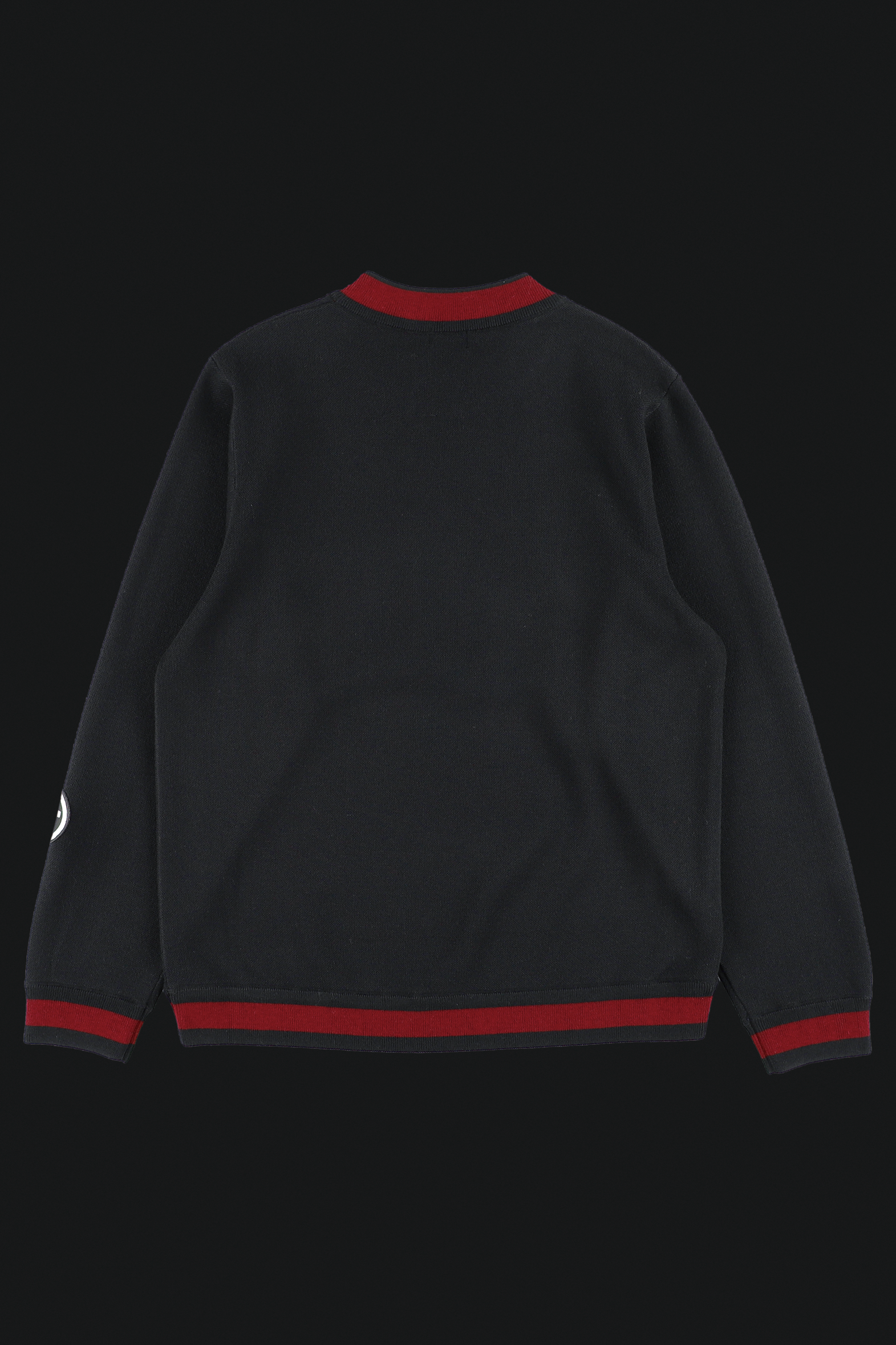 flower logo line sweater（フラワーロゴラインセーター）