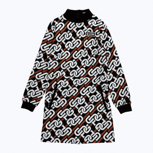 【Sample】チェーンロゴグラフィカルワンピース