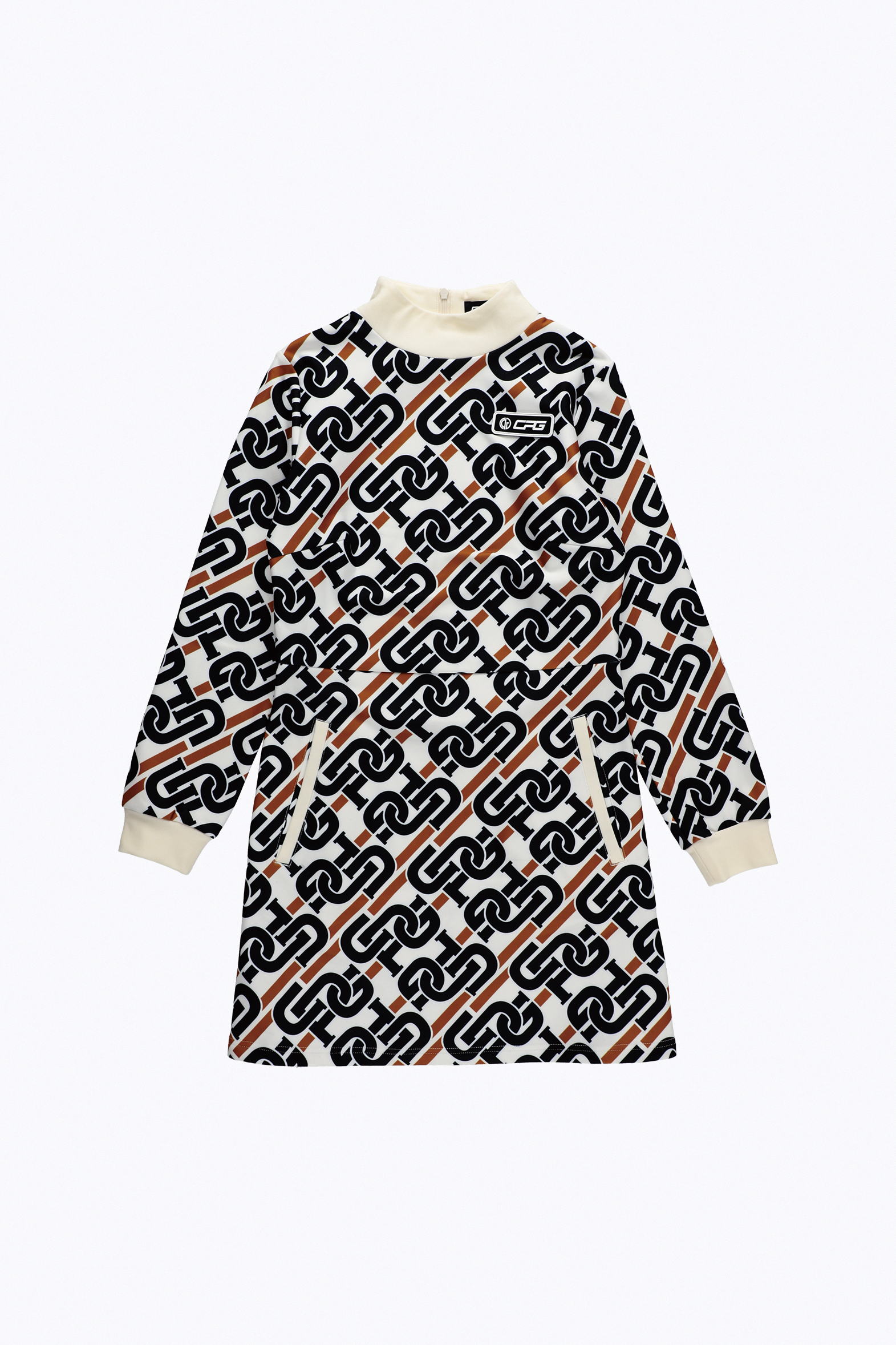Chain Logo Graphical Dress(체인 로고 그래픽 원피스)