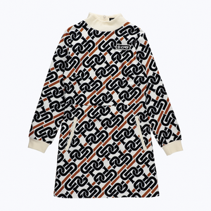 Chain Logo Graphical Dress(체인 로고 그래픽 원피스)