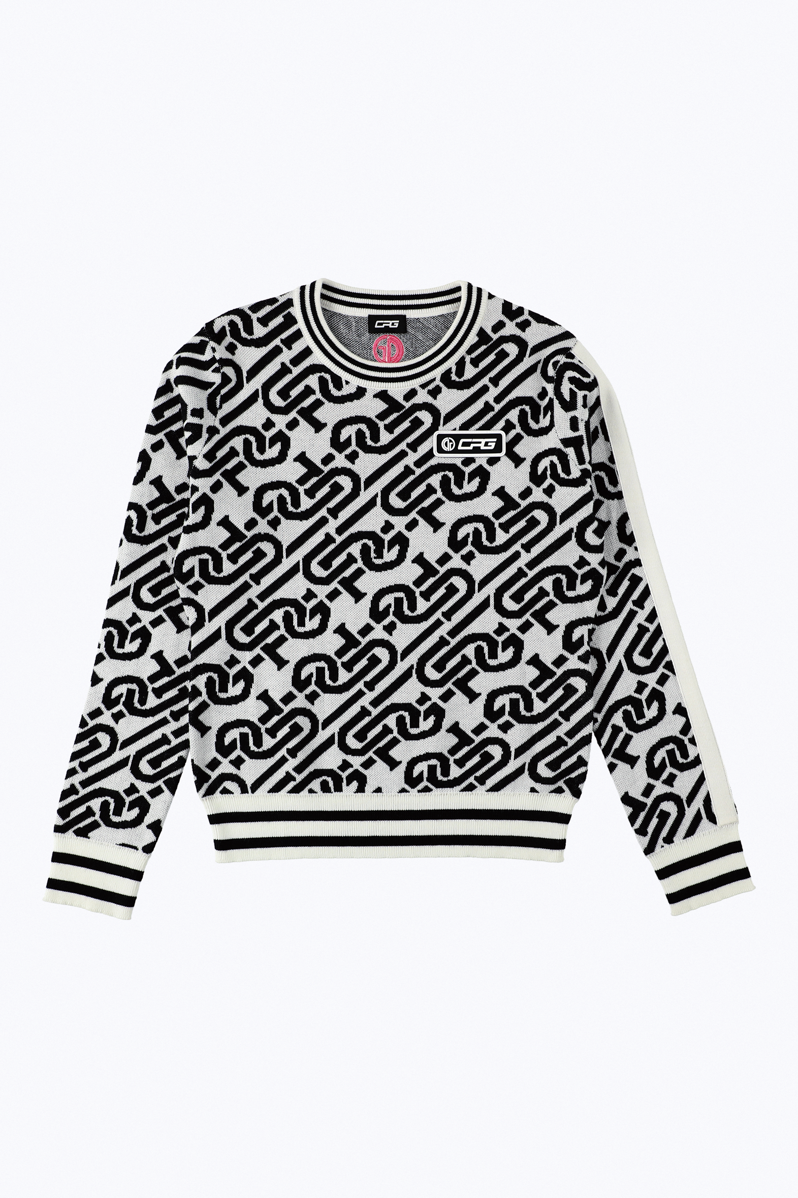 【Sample】チェーンロゴリブセーター