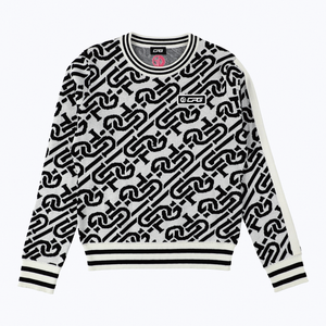 【Sample】チェーンロゴリブセーター