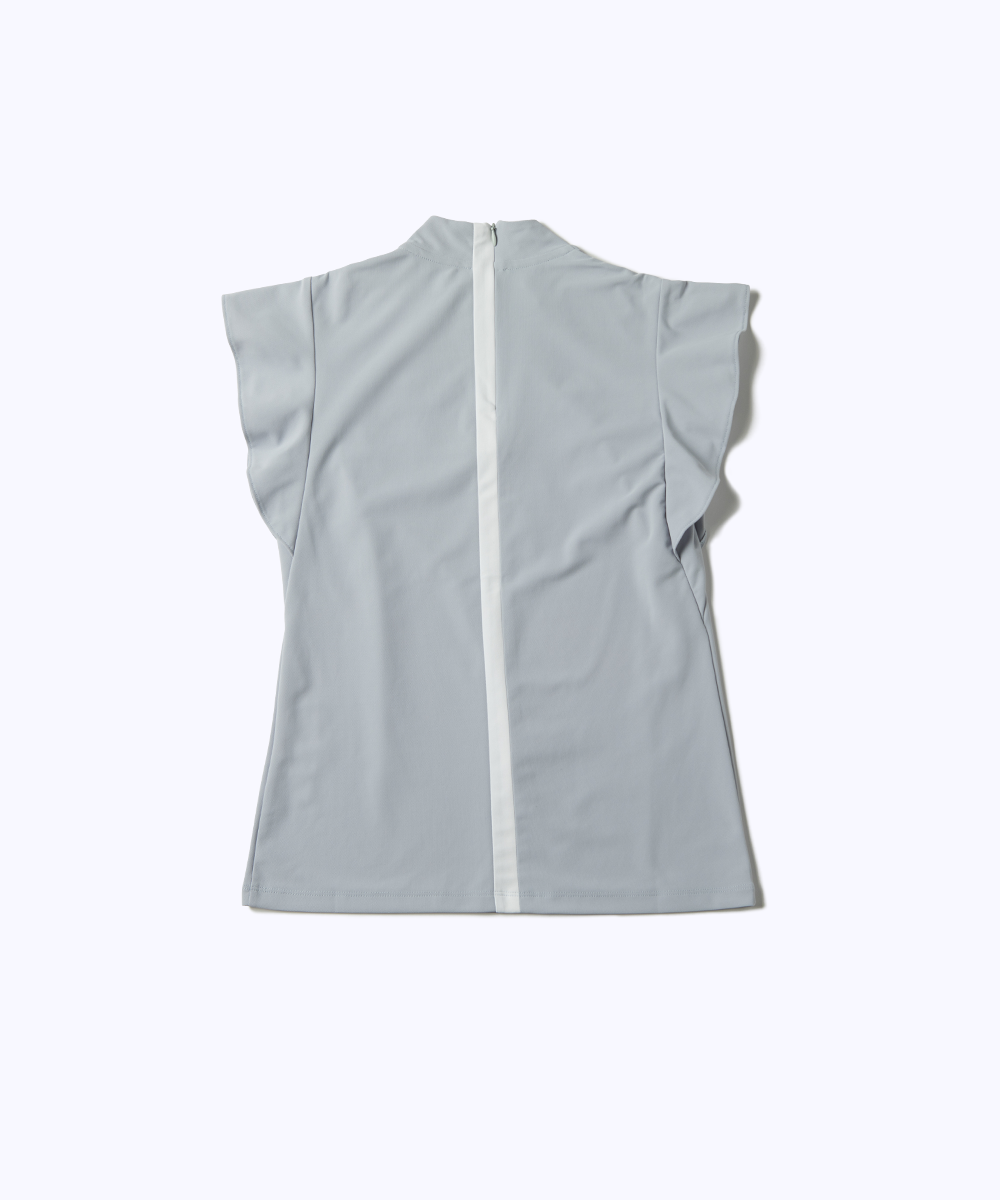 silhouette frill shirt with RC (실루엣 프릴 셔츠 with RC)