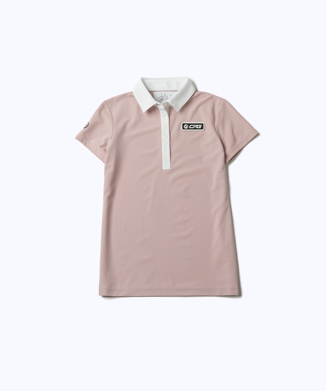 cleric polo shirt with RC (클레릭 폴로 셔츠 with RC)