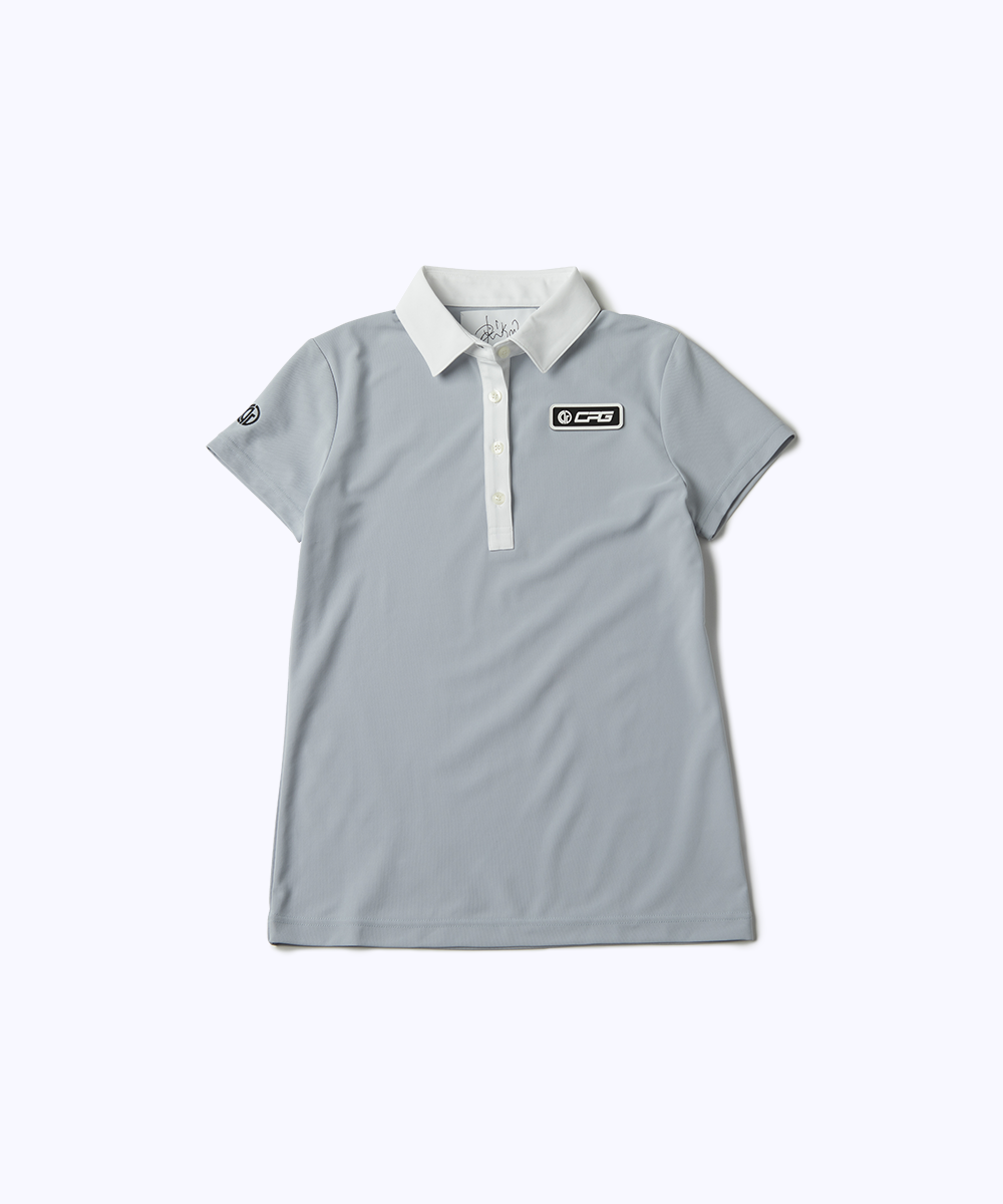 cleric polo shirt with RC（クレリックポロシャツ with RC）