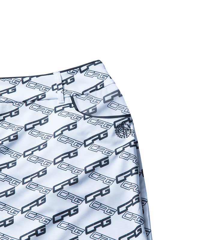 Bias logo print skirt(바이어스 로고 프린트 스커트)｜WOMEN