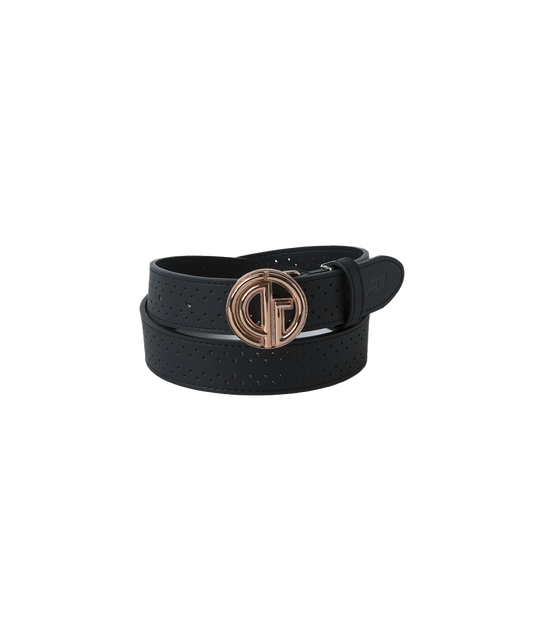 Round logo buckle belt(라운드 로고 버클 벨트)
