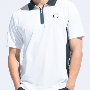 【Sample】バイカラーZIPポロシャツ | MEN