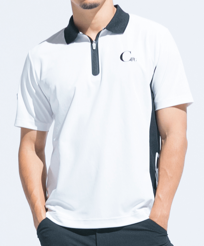 【Sample】バイカラーZIPポロシャツ | MEN