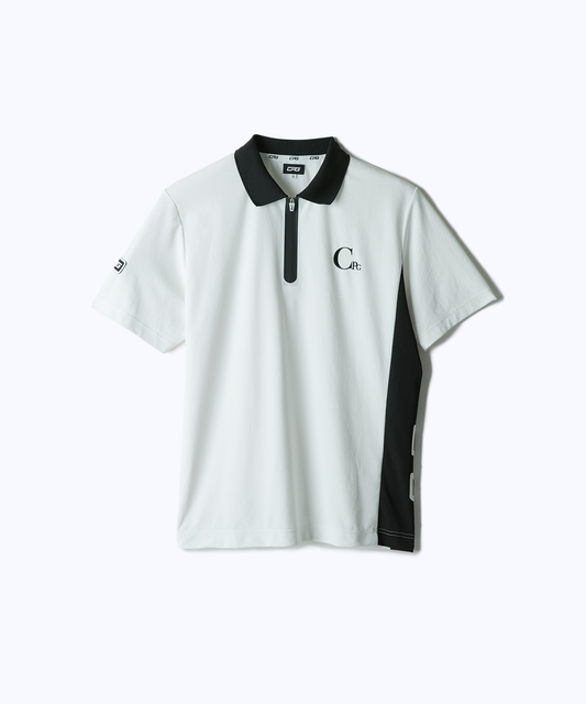 【Sample】バイカラーZIPポロシャツ | MEN