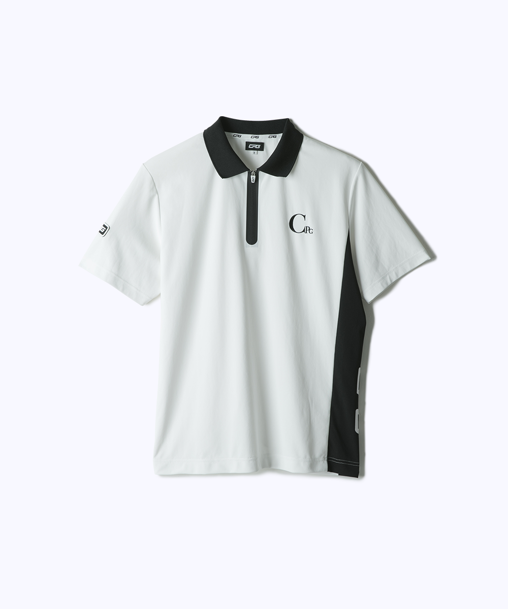 【Sample】バイカラーZIPポロシャツ | MEN