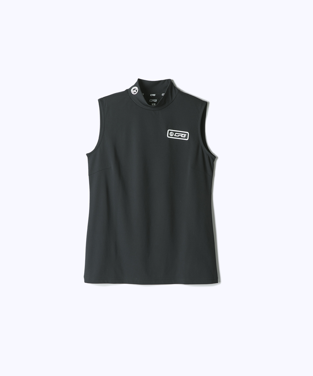 sleeveless mock neck（ノースリーブモックネック）