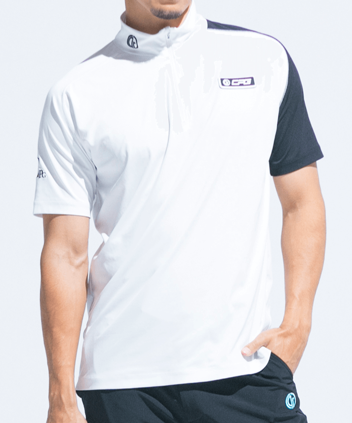 【Sample】バイカラーZIPモックネック | MEN