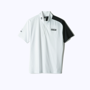 【Sample】バイカラーZIPモックネック | MEN