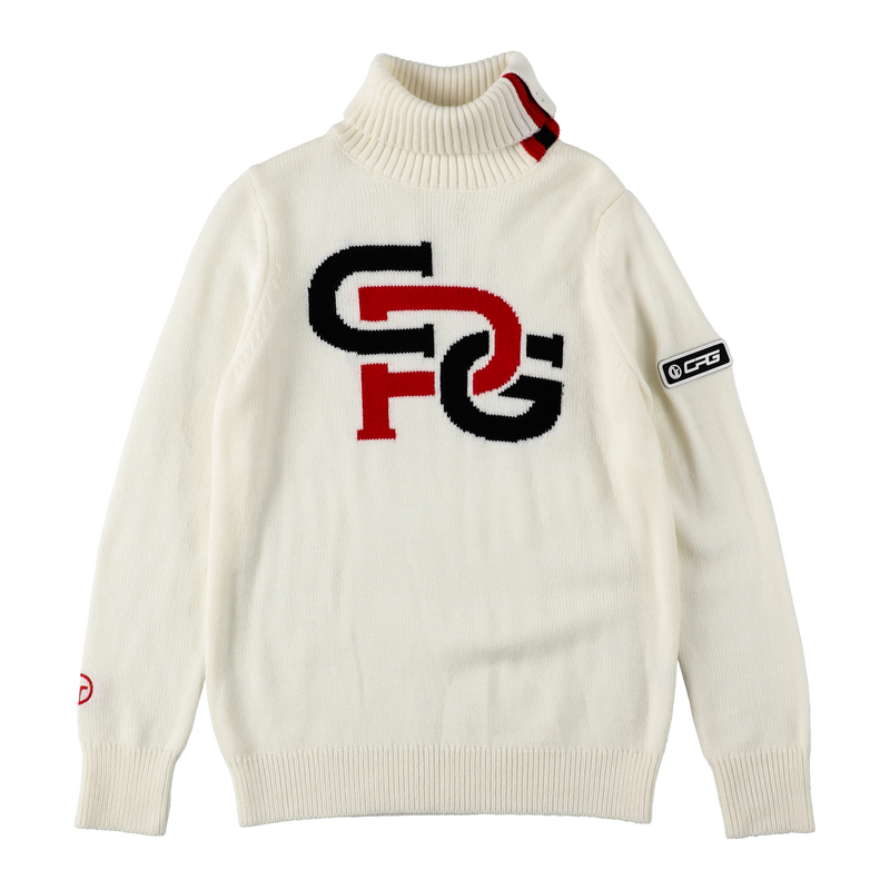 【Sample】チェーンロゴニットプルオーバー