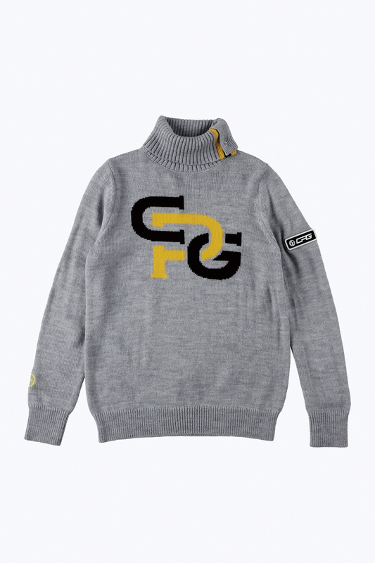 【Sample】チェーンロゴニットプルオーバー