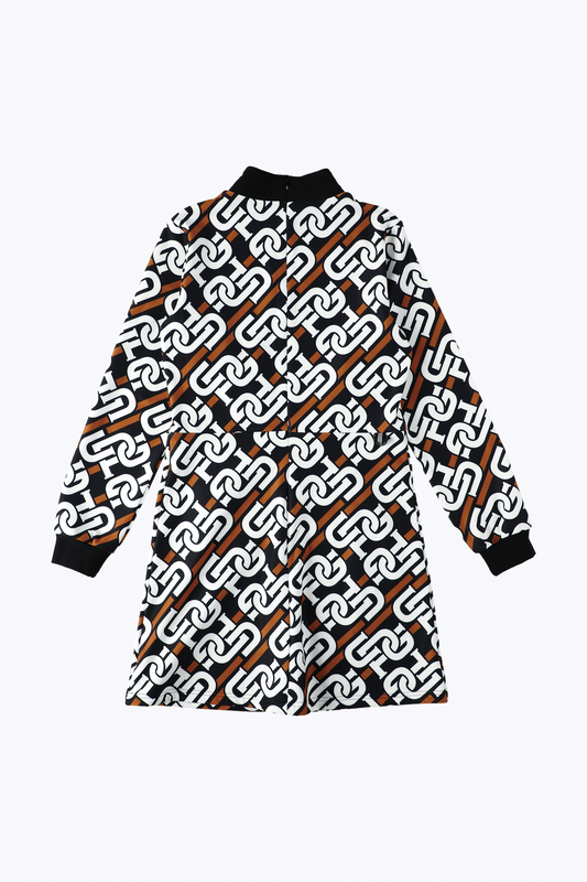 Chain Logo Graphical Dress(체인 로고 그래픽 원피스)