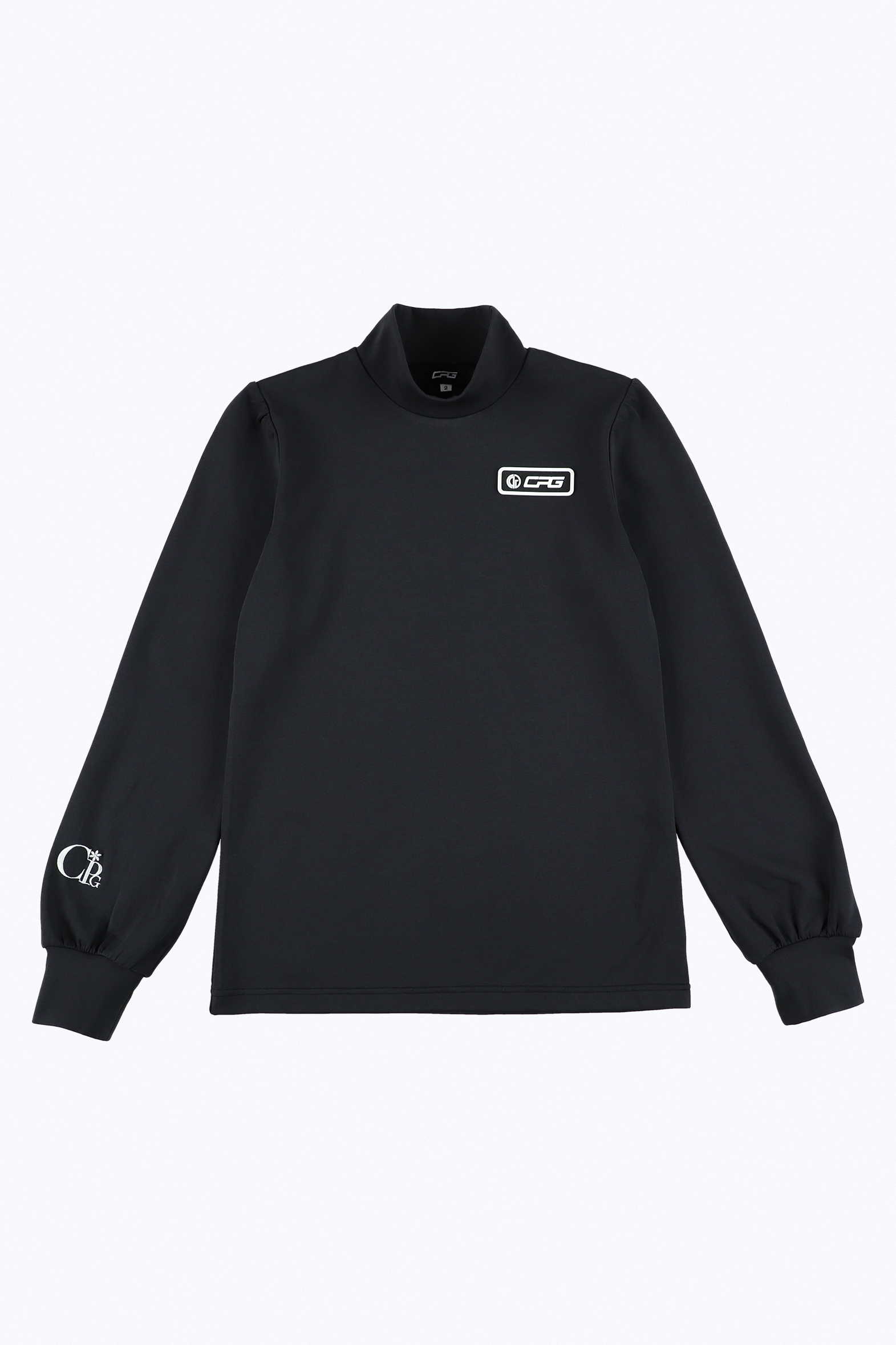 【Sample】バルーンスリーブモックネック