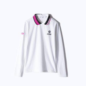 【Sample】ドライタイプリブ衿ロングスリーブシャツ