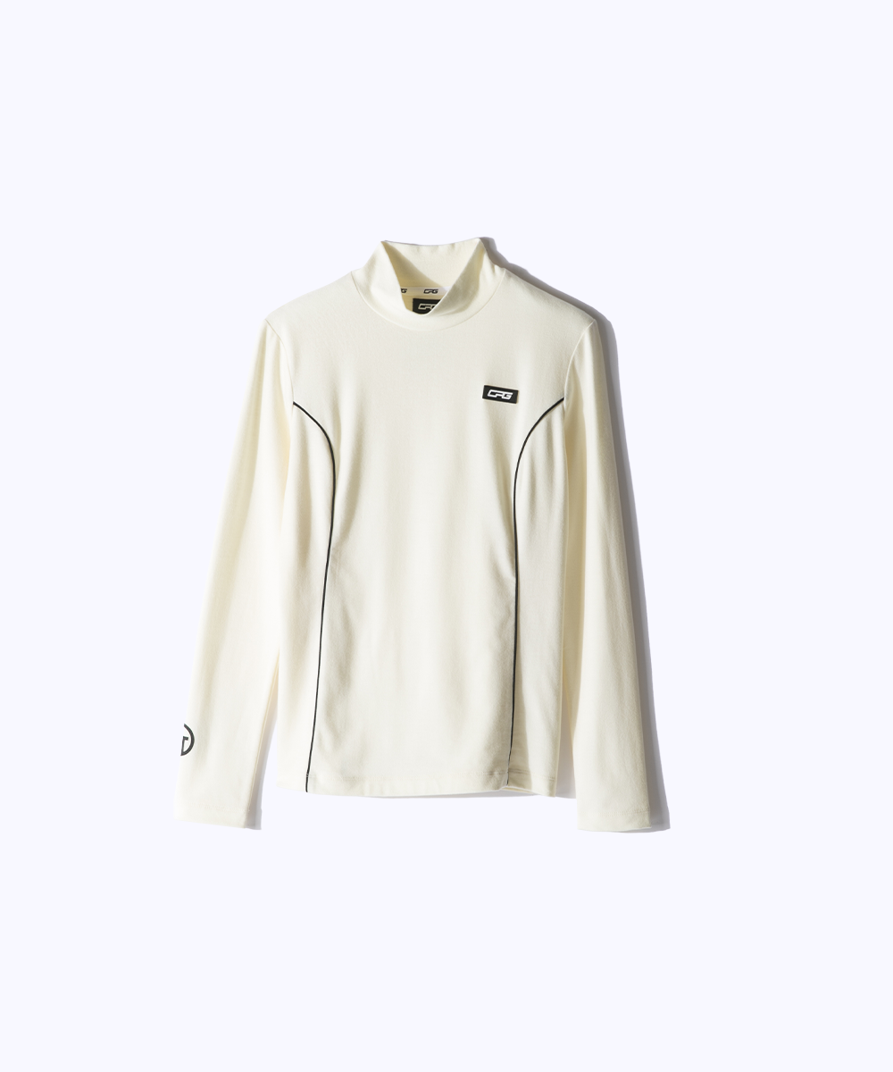 【Sample】ウオームタイプロングスリーブシャツパイピング