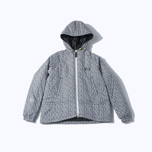 【Sample】ジオメトリック柄機能中綿ブルゾン