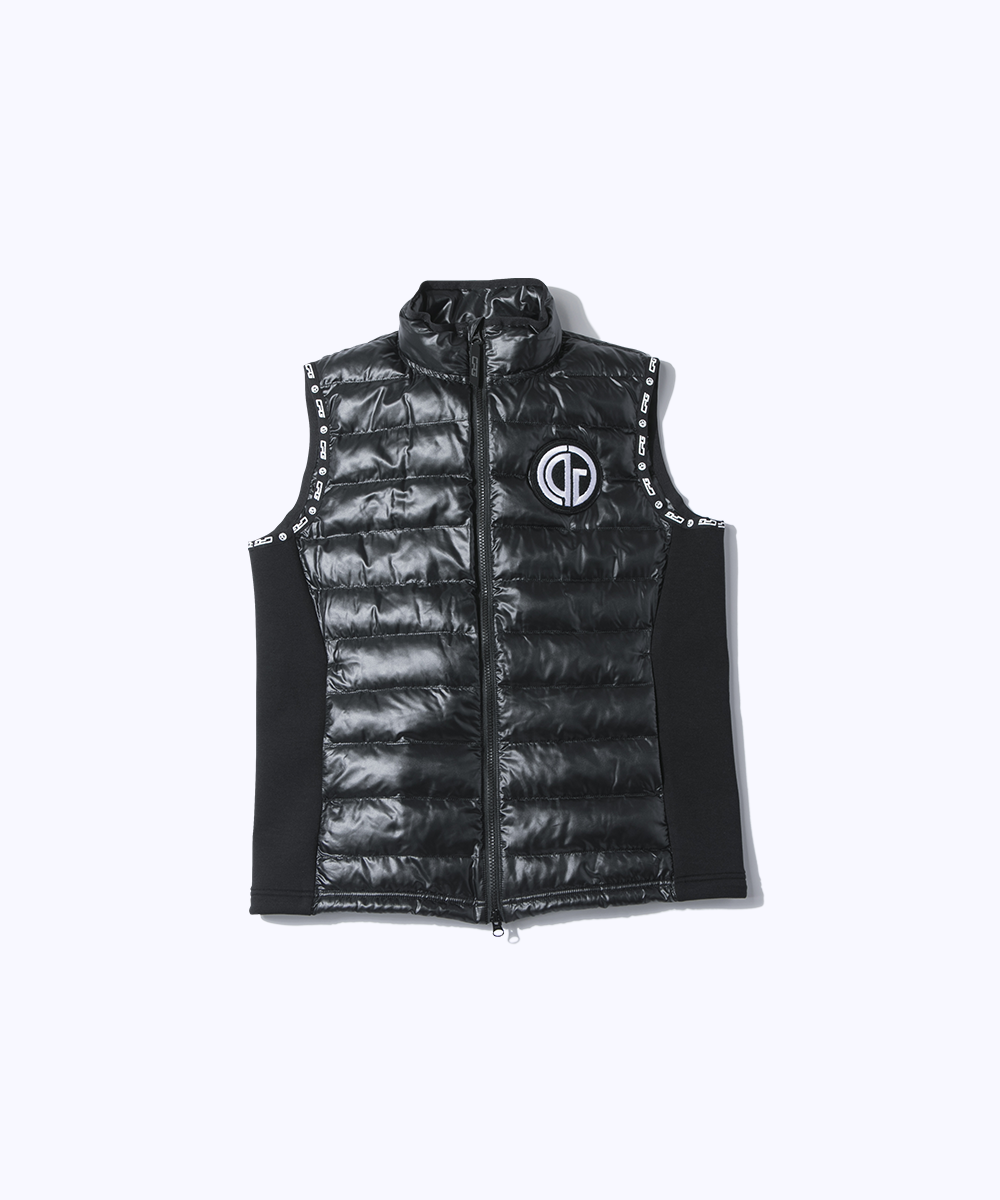 hybrid padding vest（ハイブリッドパディングベスト）
