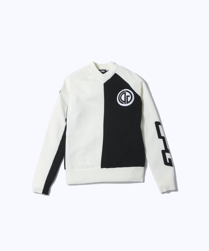 【Sample】Vネックニットプルオーバー