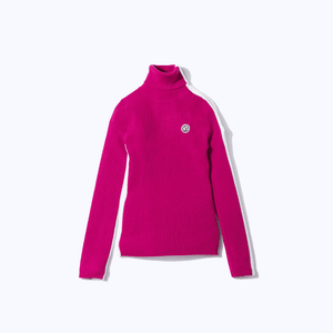 【Sample】バイカラーハイネックニット