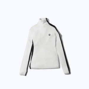 【Sample】バイカラーハイネックニット