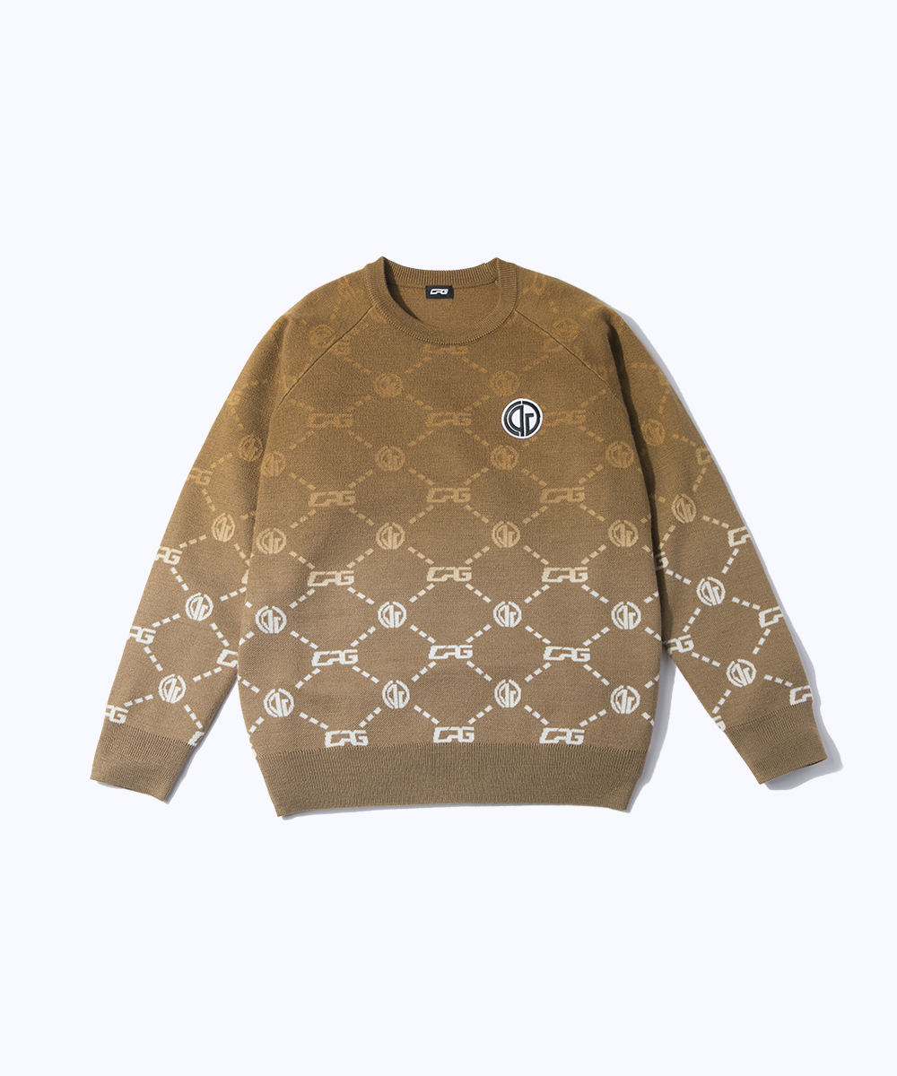 gradient logo sweater(그라데이션 로고 스웨터)