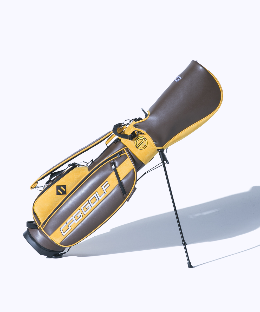 【最終価格】【新品】【最新モデル】CPG GOLF Caddy Bag CPG GOLF 【期間限定】 エナメル コンビ キャディバッグ 9.5型
