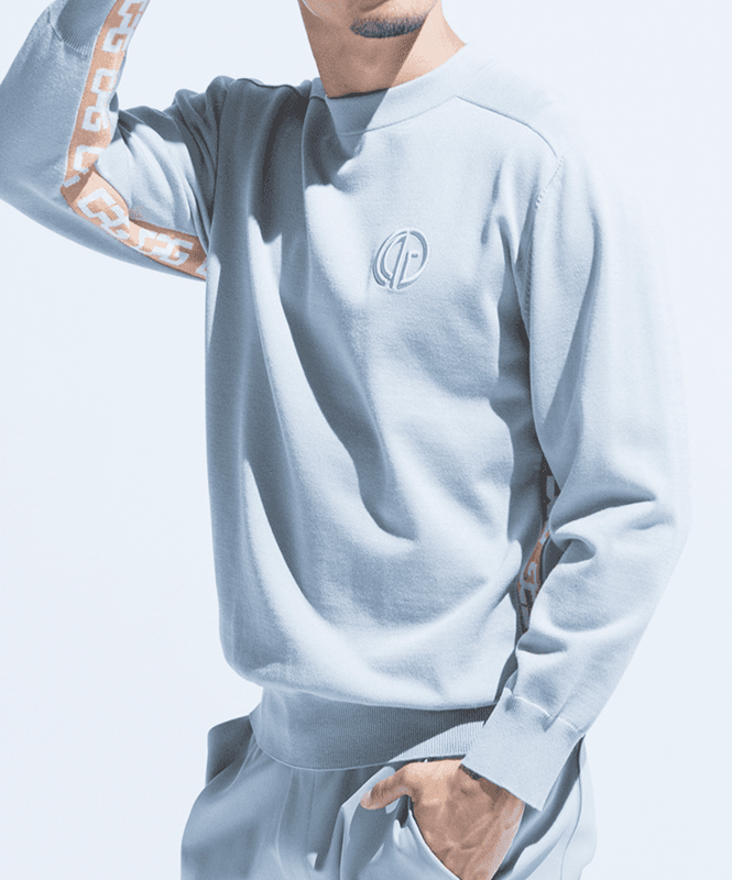 【Sample】ロゴラインストレッチセーター | MEN
